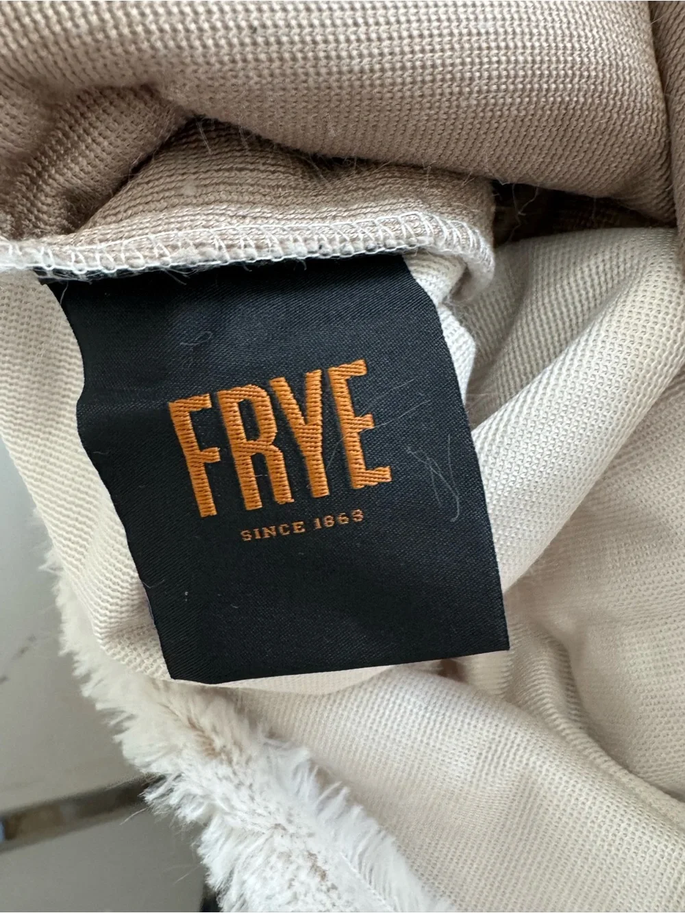 FRYE pillow sham